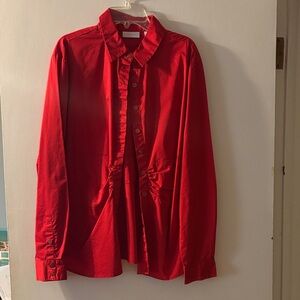 Classic Red Woman’s Shirt